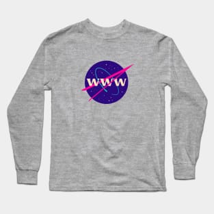 World Wide Web Explorer Long Sleeve T-Shirt
